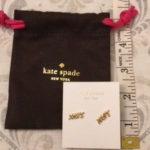 Mrs Kate Spade earrings